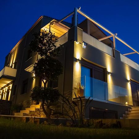 A Cozy Eco Villa By The Sea Gouves Exterior foto